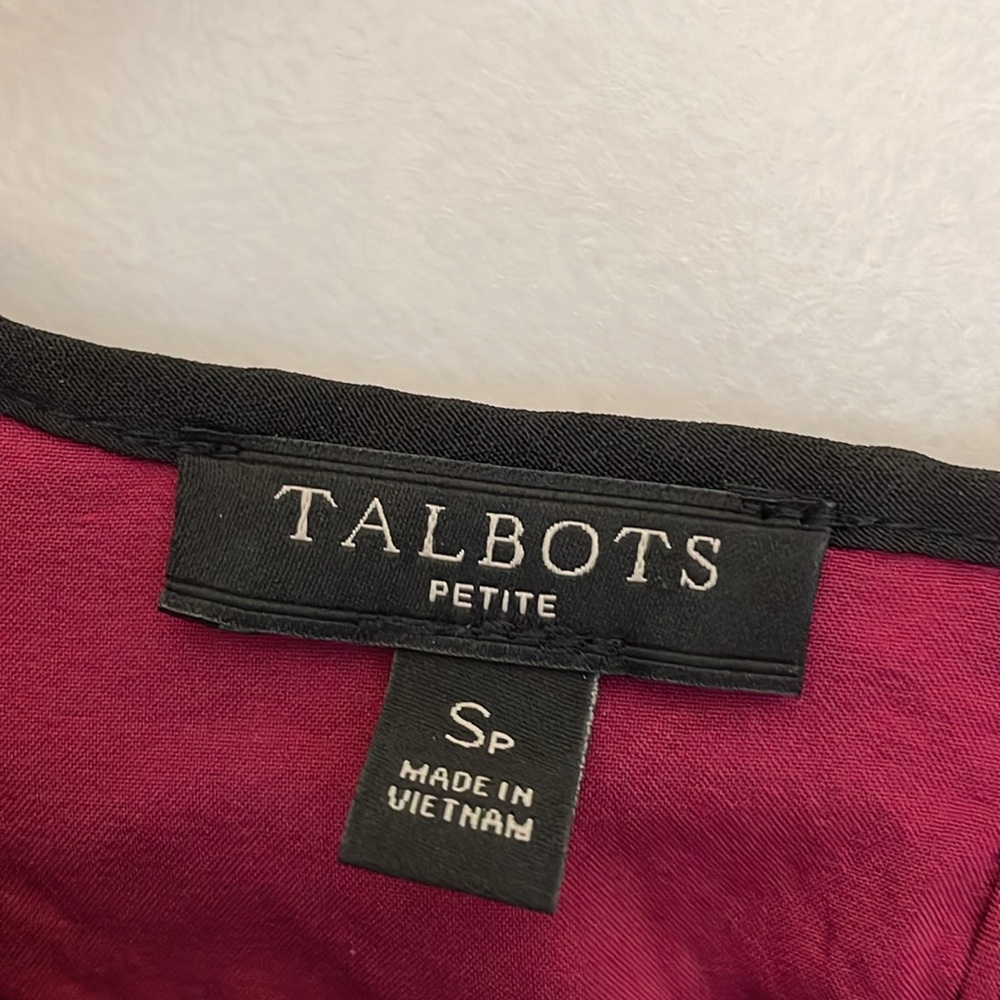 Talbots blouse - Picture 3 of 4